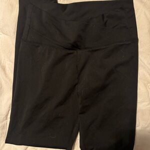 SHEIN Black Crossover Leggings